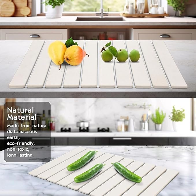 Stone Dish Mat for a 10% Greener Kitchen Sustainable Circle